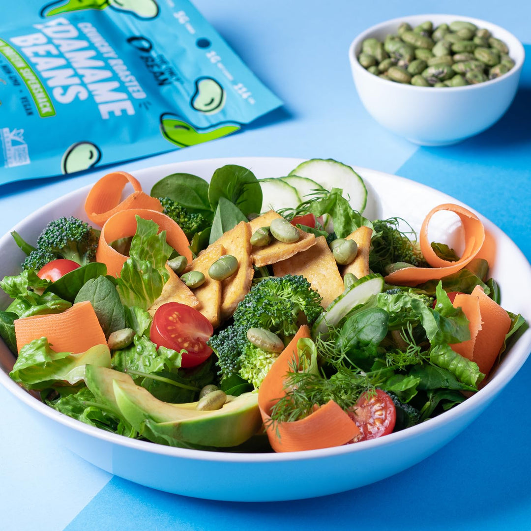 The Only Bean Crunchy Roasted Edamame Snacks – , 0.9oz (Pack of 10)