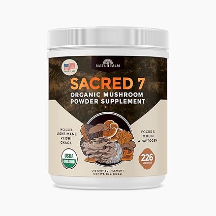 Sacred 7 Organic Mushroom Powder Blend