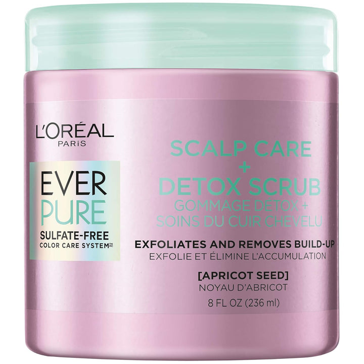 L’Oréal EverPure Scalp Detox Scrub with Apricot & Menthol 8oz