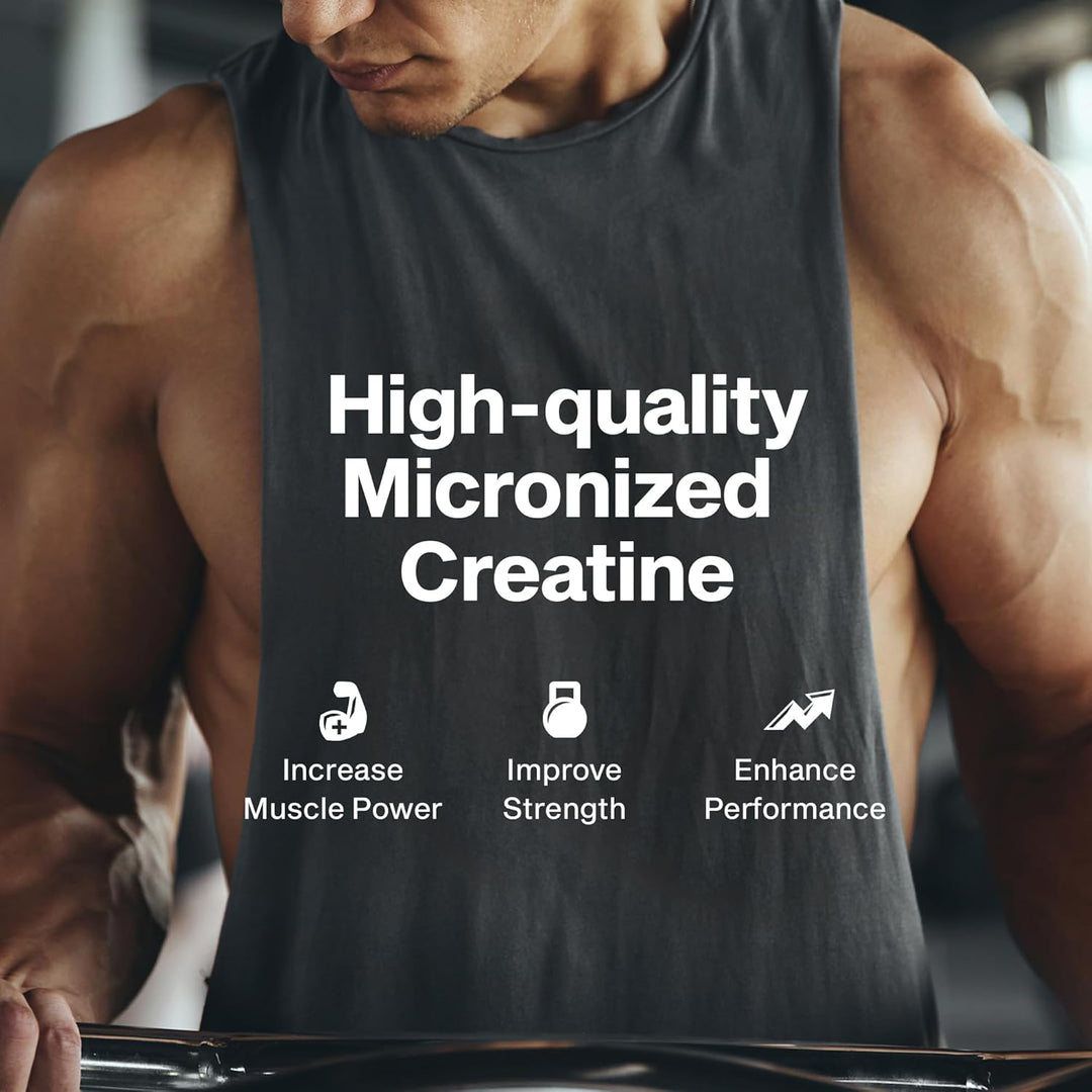MuscleTech Platinum 100% Creatine Monohydrate – Unflavored, Micronized, 80 Servings