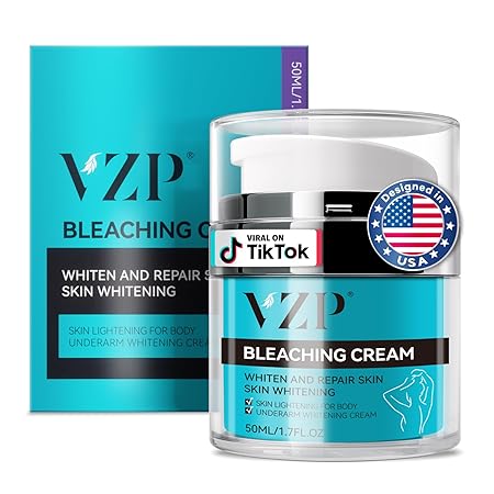 VZP Skin Brightening Cream for Dark Spots & Uneven Tone 50ml – For Face, Underarms, Knees & Bikini Area