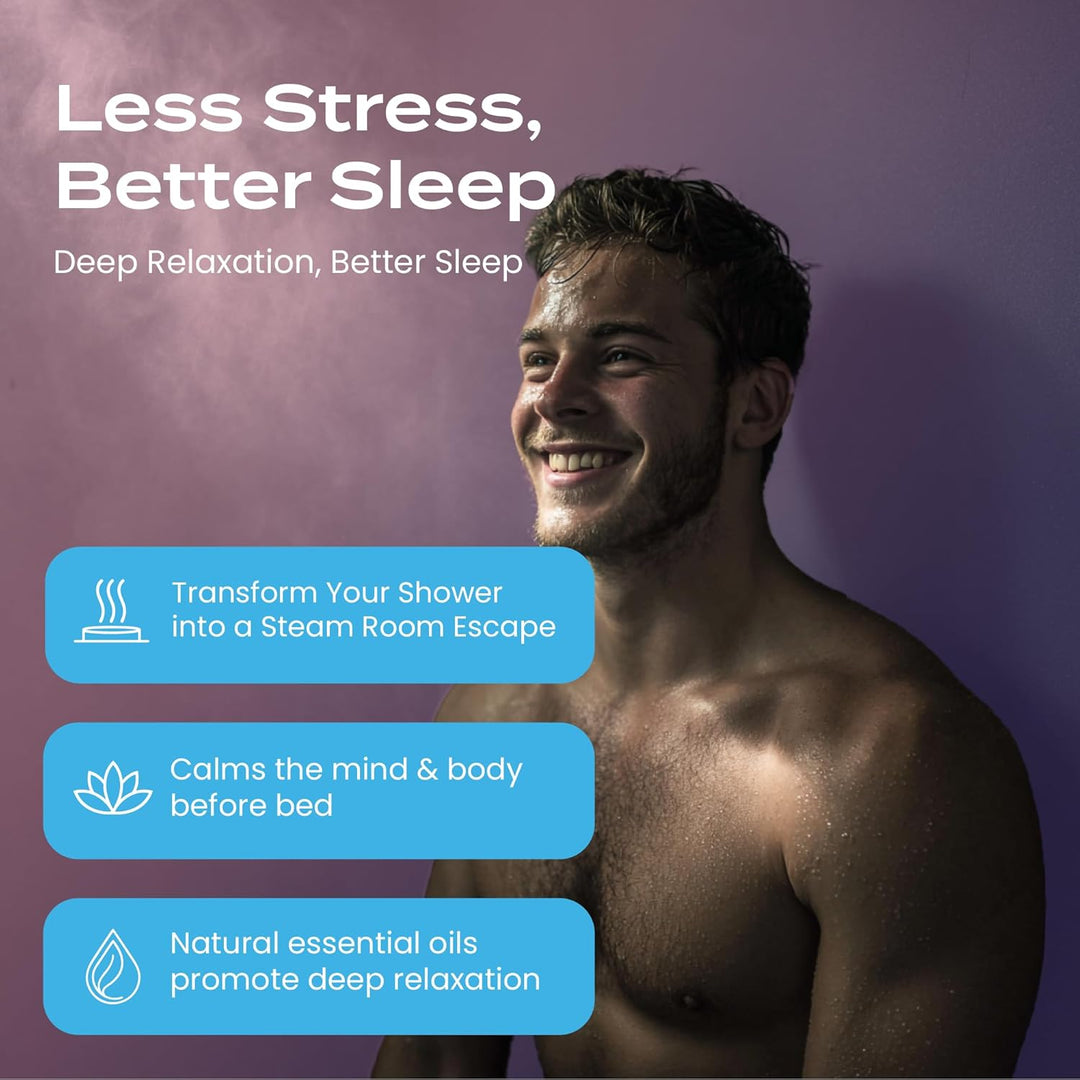 Body Restore Aromatherapy Shower Steamers – Bloom Botanical Blend, 6 Pack