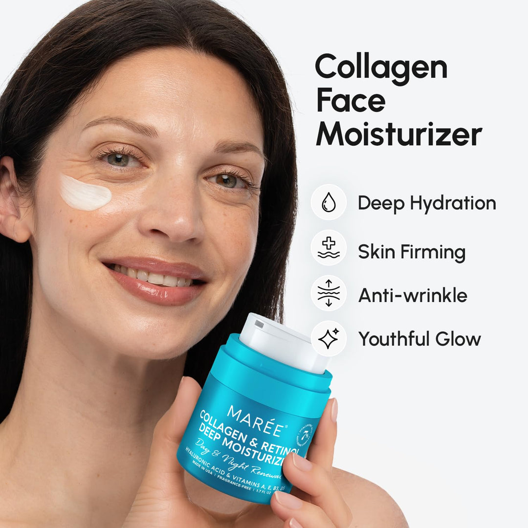 MAREE Retinol & Collagen Anti-Aging Face Moisturizer - 50ml