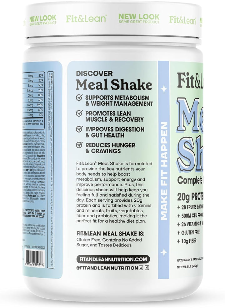 Fit & Lean Meal Shake – Meal Replacement (10 Servings)