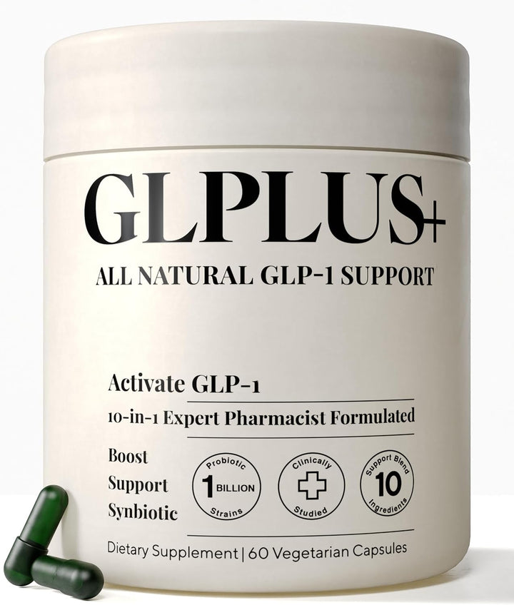 GLP-1 Balance Formula | Herbal & Probiotic Blend | 60 Capsules