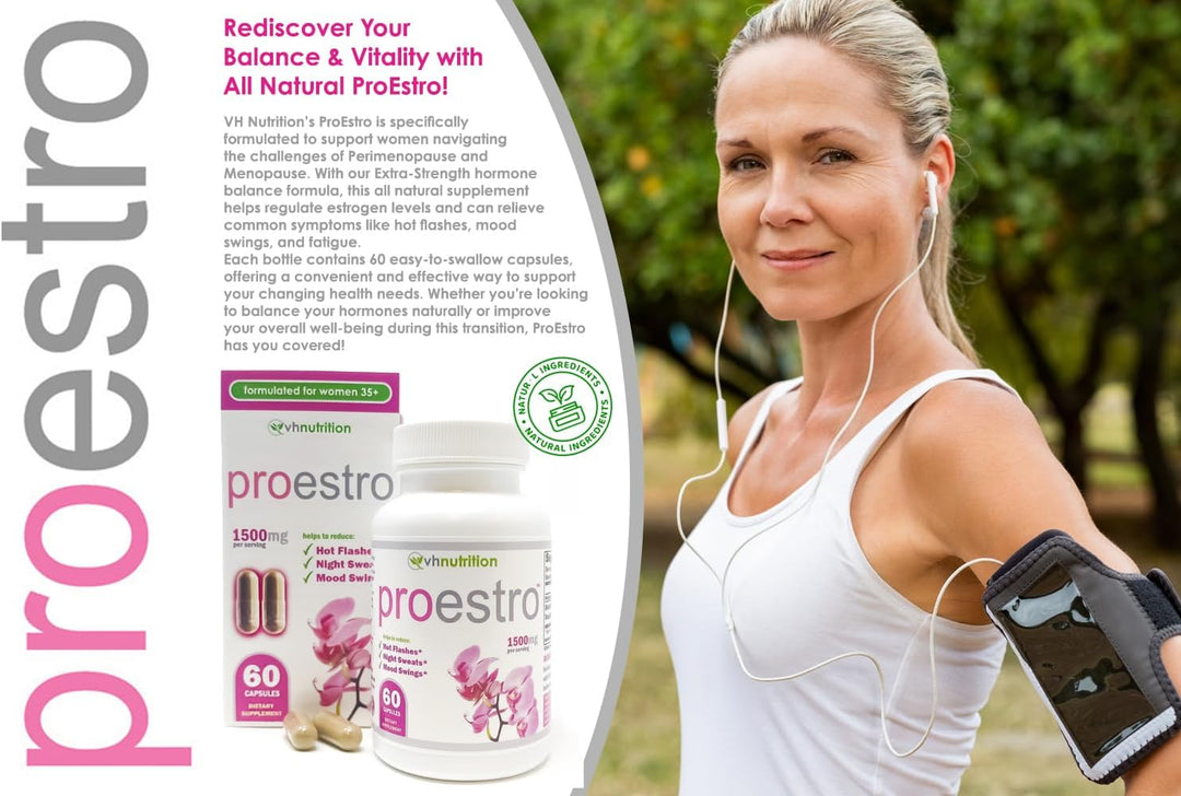 VH Nutrition PROESTRO – Estrogen & Hormone for Women 60 Capsules