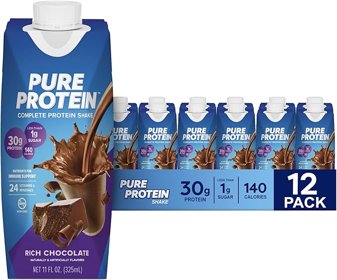 Pure Protein , Protein Shake, 30g Complete Protein,