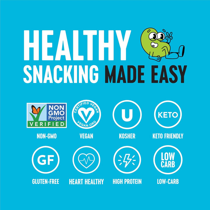 The Only Bean Crunchy Roasted Edamame Snacks – , 0.9oz (Pack of 10)