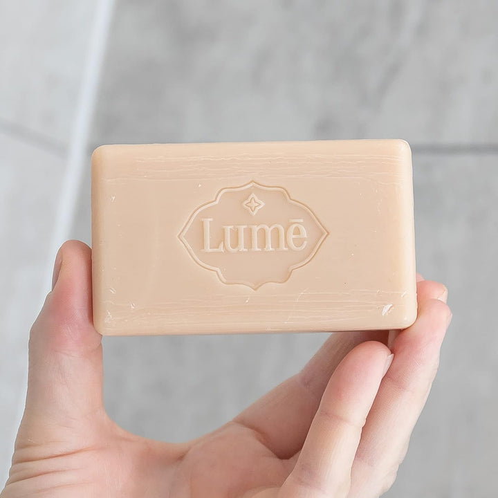 Lume Triple Milled Bar Soap, 5oz – Gentle Moisturizing Cleanser