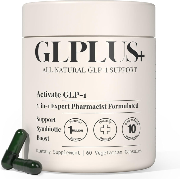 GLP-1 Balance Formula | Herbal & Probiotic Blend | 60 Capsules