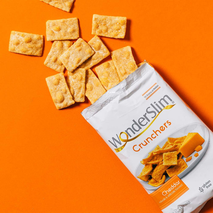 WonderSlim Protein Snack Chips – Cheddar