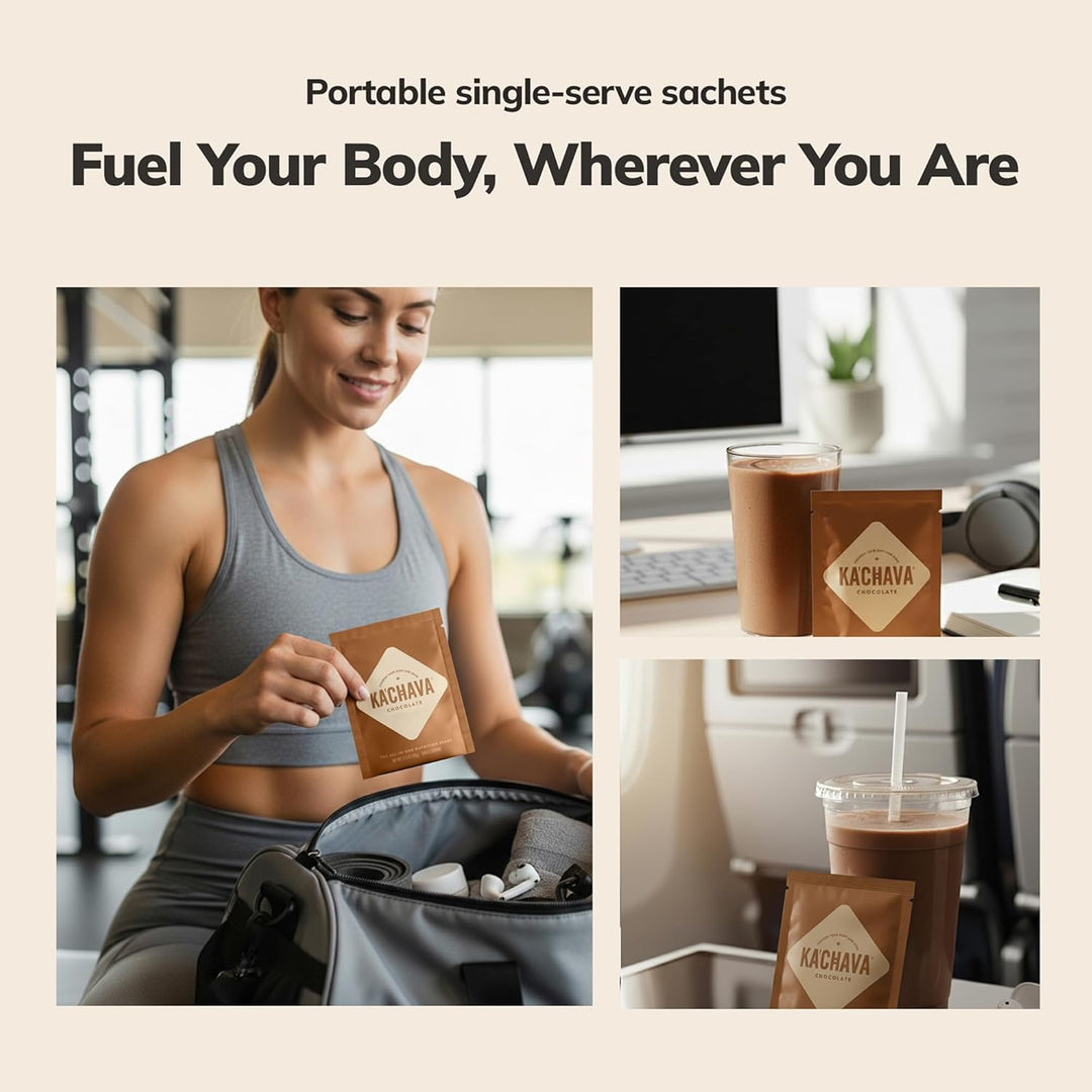 Ka’Chava Whole Body Meal Shake – Plant-Based Protein Powder with Superfoods & Greens – Vegan Meal Replacement with Probiotics & Enzymes