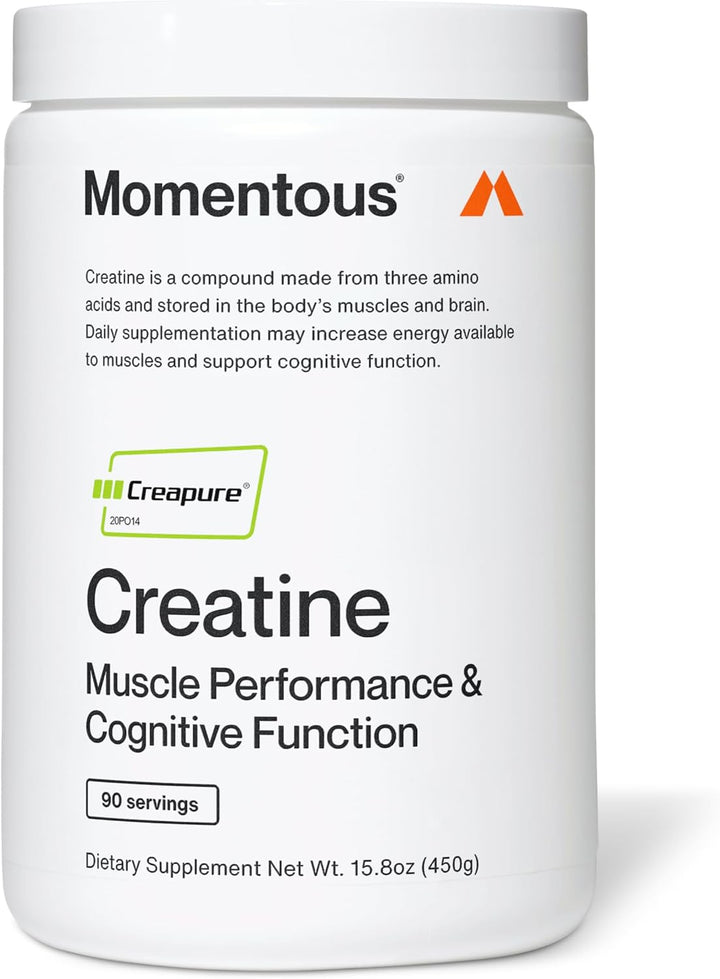 Momentous Creatine Muscle Performance & Cognitive Function 15.8oz 450g