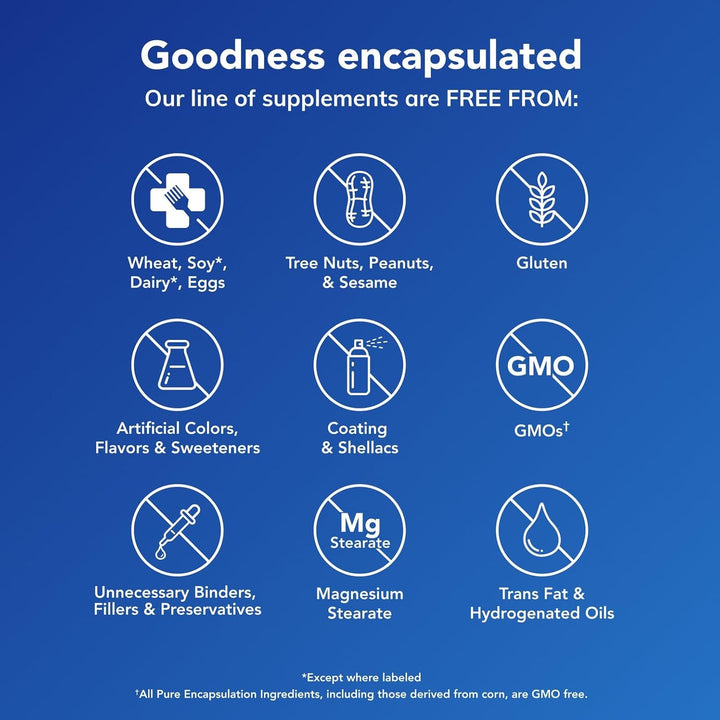 Pure Encapsulations B-Complex Plus | B Vitamins Supplement with B12 & Metafolin | Supports Energy, Nervous & Cardiovascular Health