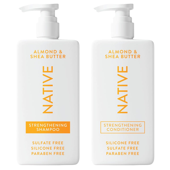 Native Shampoo & Conditioner Set – Almond & Shea Butter (2 × 16.5 fl oz)