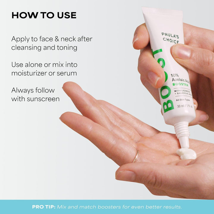 Paula's Choice BOOST 10% Azelaic Acid Booster Cream Gel Face Serum