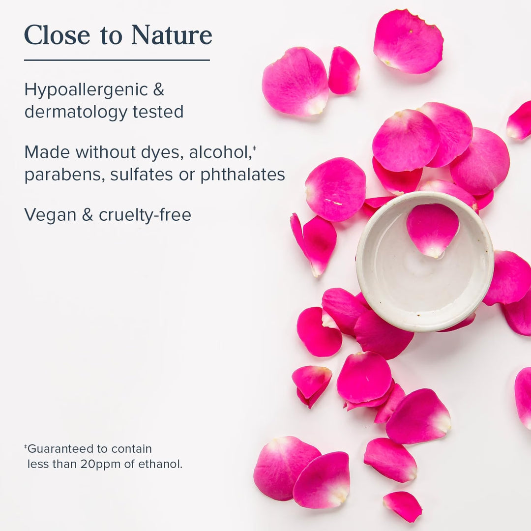Heritage Store Rosewater Facial Mist, Hydrating Face Spray, 12 fl oz