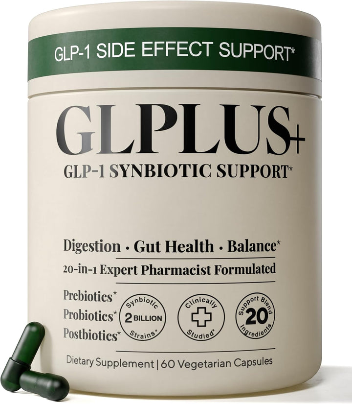 GLP-1 Balance Formula | Herbal & Probiotic Blend | 60 Capsules