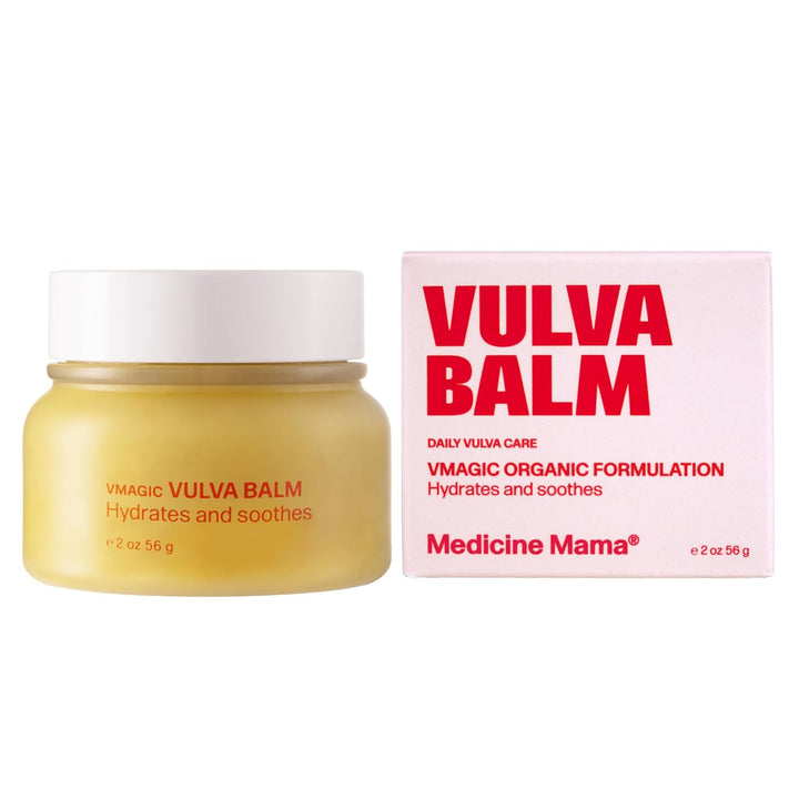 Mama Vmagic Organic Vulva Balm - Intimate Moisturizer & Dryness Relief (2 oz)