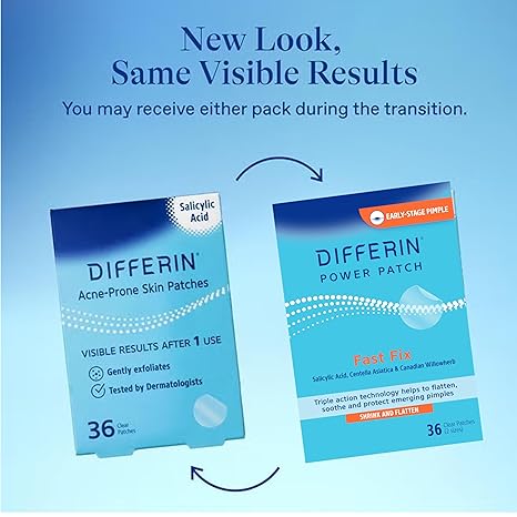 Differin Skin Care Patches – 36 Count