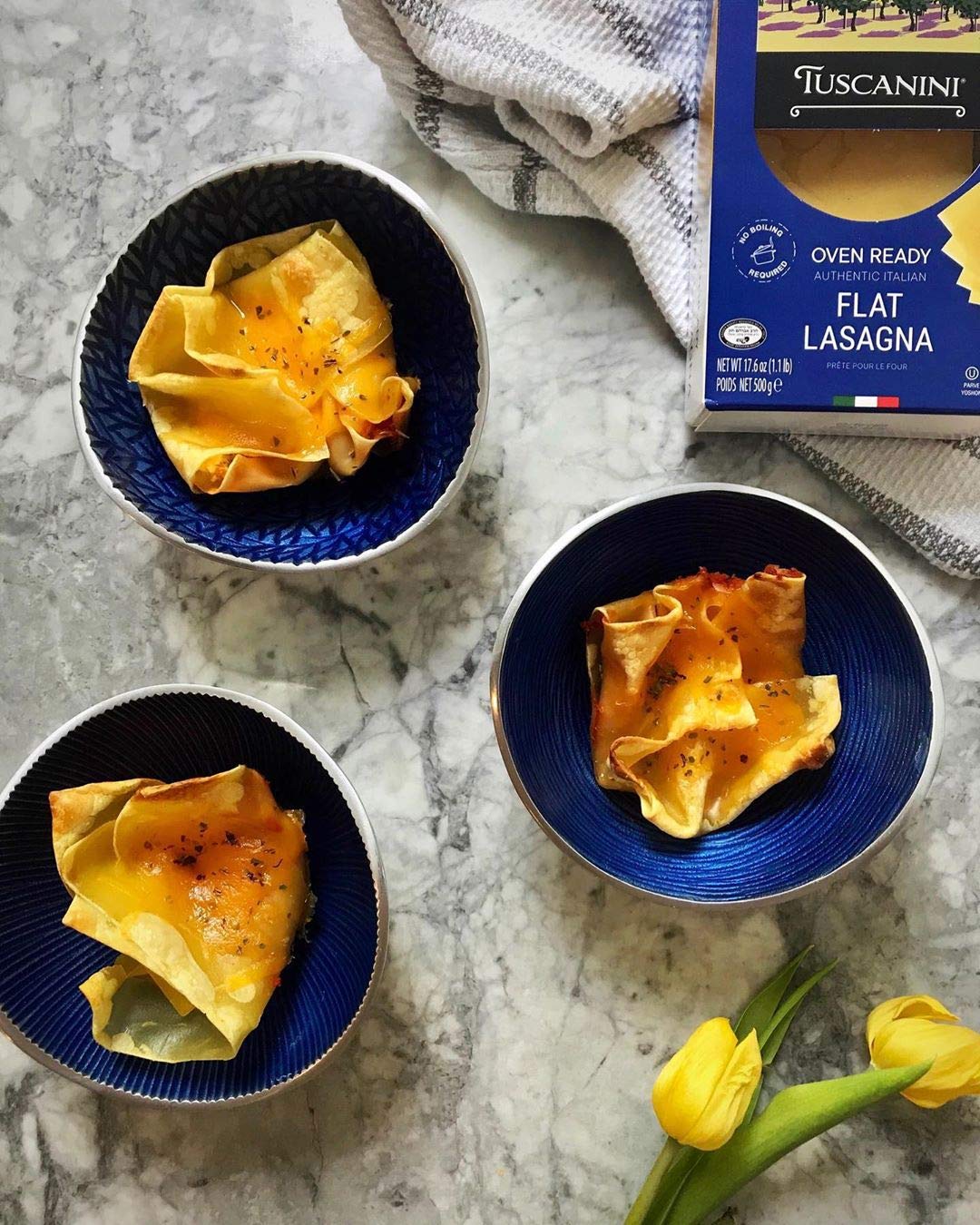 Tuscanini Oven-Ready Flat Lasagna, 17.6 oz (3 Pack) – Authentic Italian Pasta, Premium Durum Wheat, No Artificial Ingredients