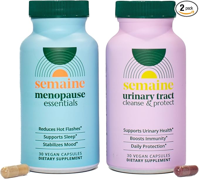 Semaine Urinary Tract Cleanse & Protect  | Cranberry & Hibiscus Supplement for Women