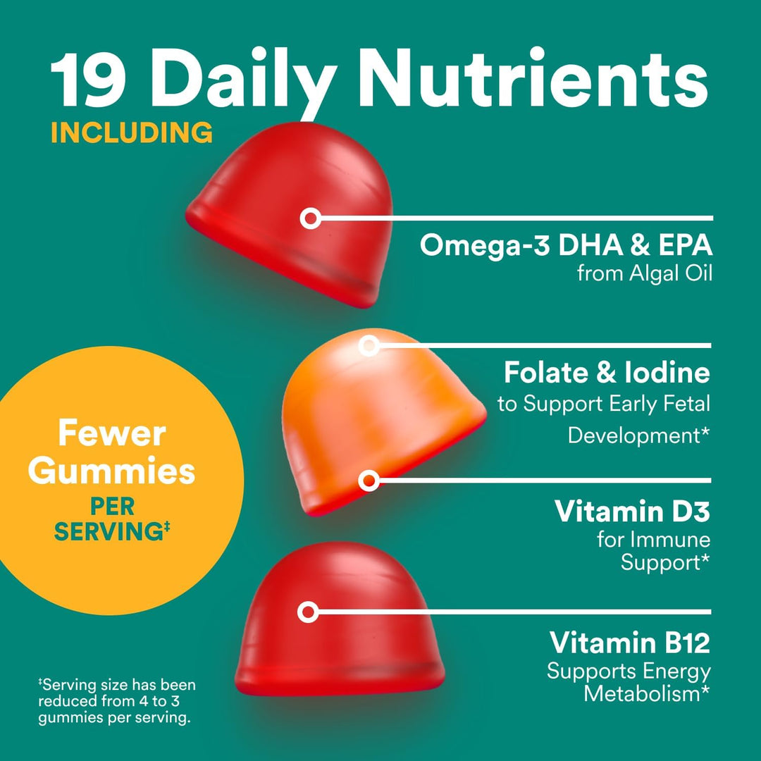 SmartyPants Prenatal Multivitamin Gummies - 90 count