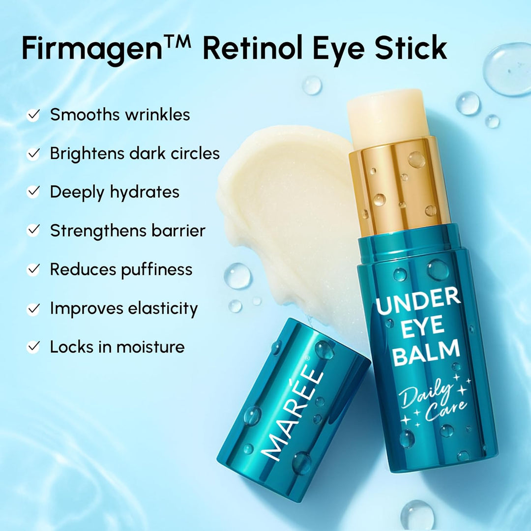 MAREE Under Eye Balm Stick with Retinol & Ceramide Complex –for Dark Circles & Wrinkles