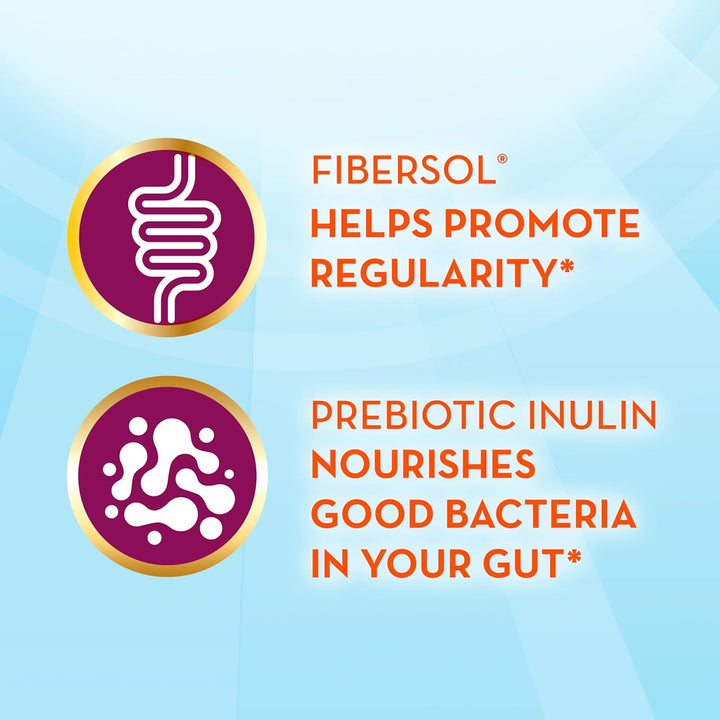 Metamucil Clear Fiber Blend | Plant-Based Prebiotic Fiber | 75 Servings