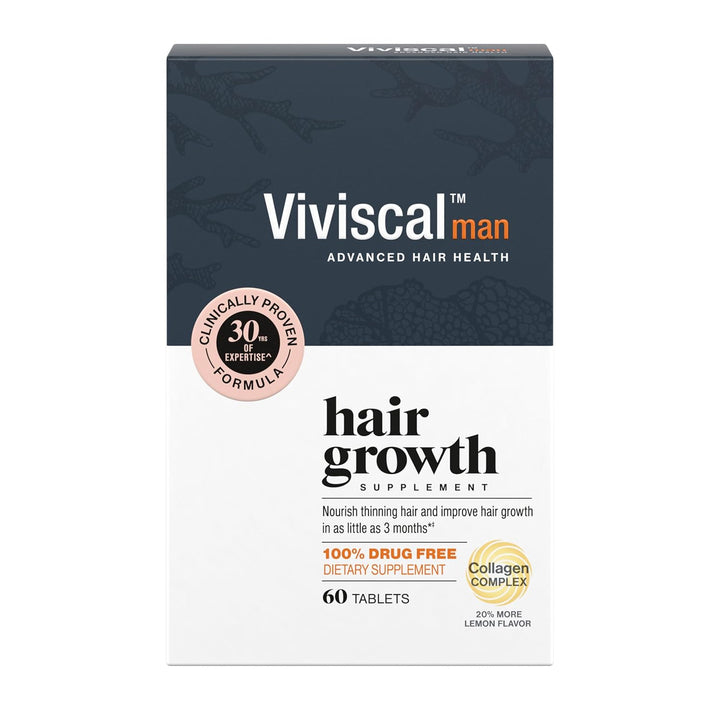 Viviscal Men Hair Growth Supplements for Men - 60 Tablets