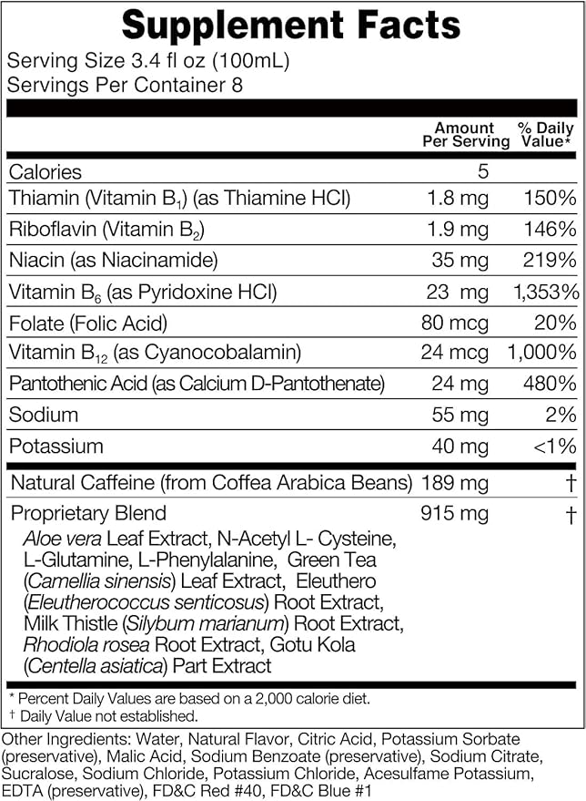 DrinkAde Boost – Hydration &Drinkade Energy Support Drink with Electrolytes, Green Tea & B Vitamins – Sugar-Free, Vegan – 6 Pack