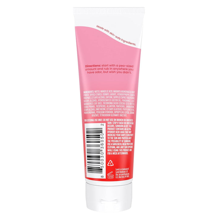 Lume Aluminum-Free Whole Body Deodorant Cream - 72hr Odor Defense 3 oz