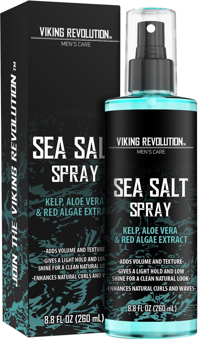 Viking Revolution Men's Sea Salt Hair Texturizing Spray (250ml)