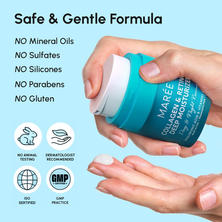 MAREE Retinol & Collagen Anti-Aging Face Moisturizer - 50ml
