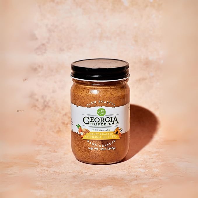 Georgia Grinders Honey Roasted Almond Butter , 340g , Natural & Kosher