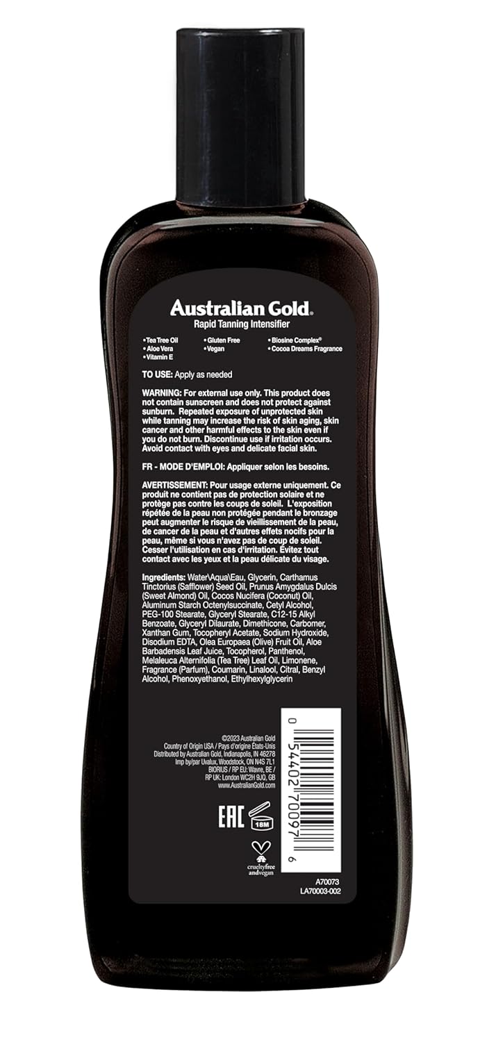 Australian Gold Rapid Tanning Intensifier Lotion – 8.5 fl oz