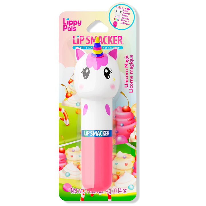 Lip Smacker Lippy Pals Unicorn – Unicorn Magic Flavor | Moisturizing Lip Balm | Soft Shine | Vegan & Cruelty-Free