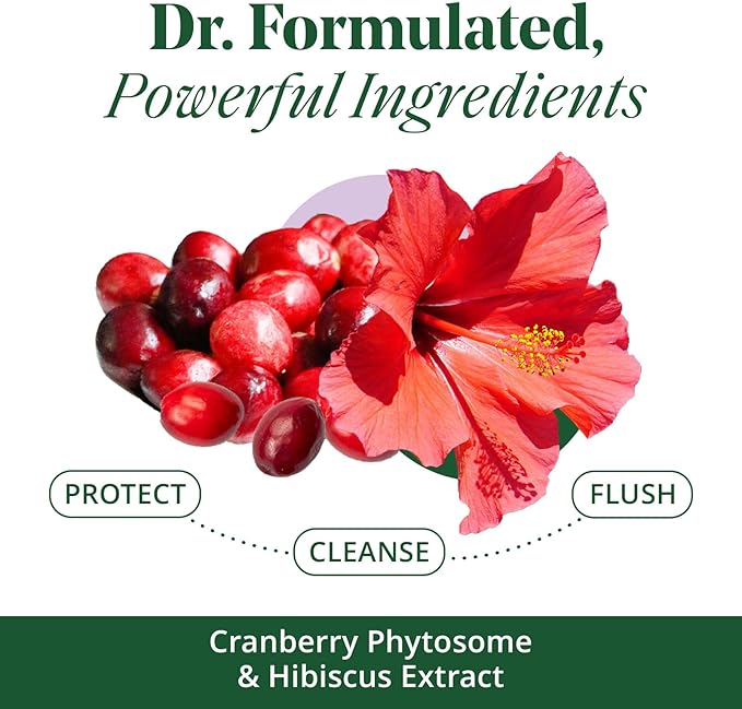 Semaine Urinary Tract Cleanse & Protect  | Cranberry & Hibiscus Supplement for Women