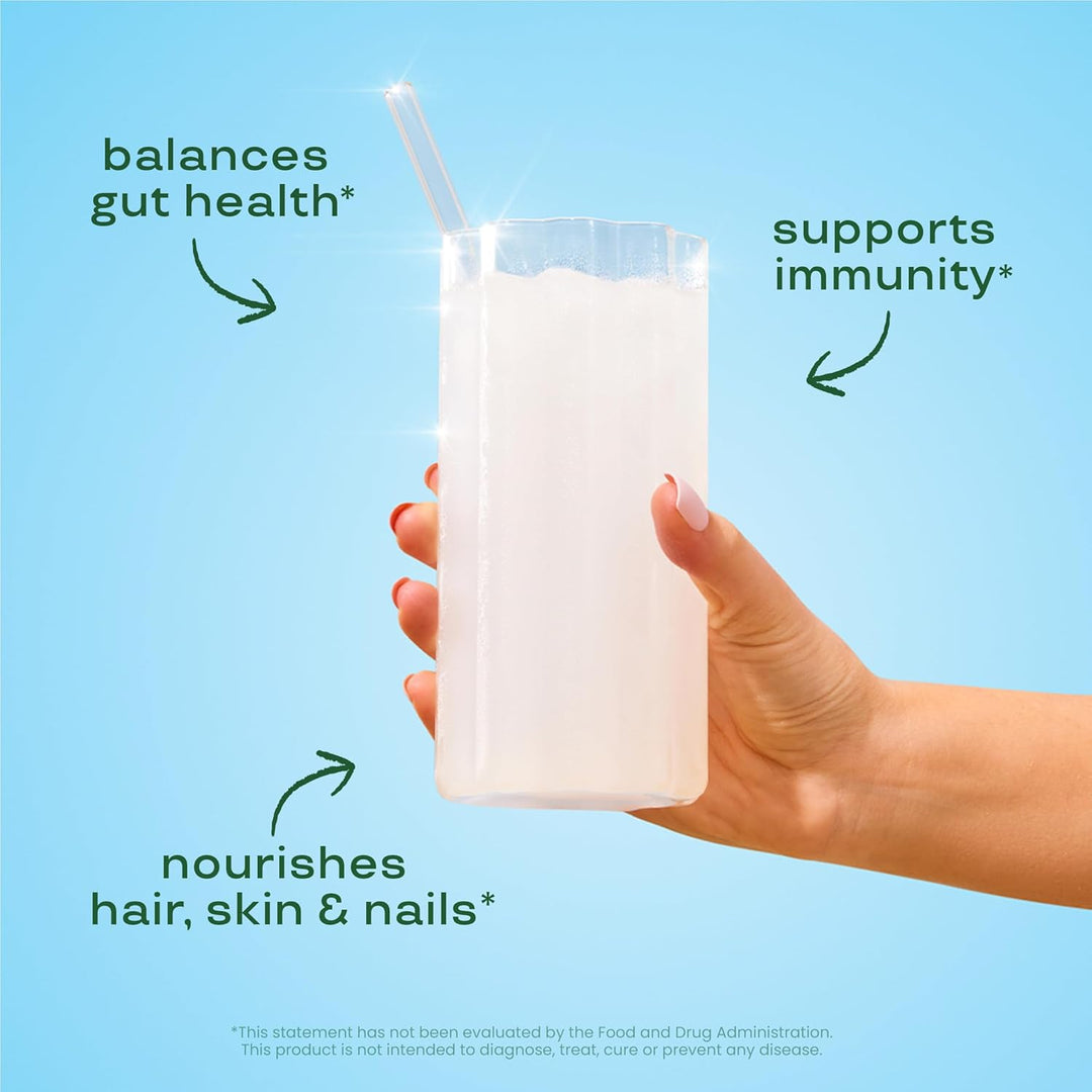 Bloom Nutrition Bovine Colostrum Powder with Vitamin B12 | 25 Servings