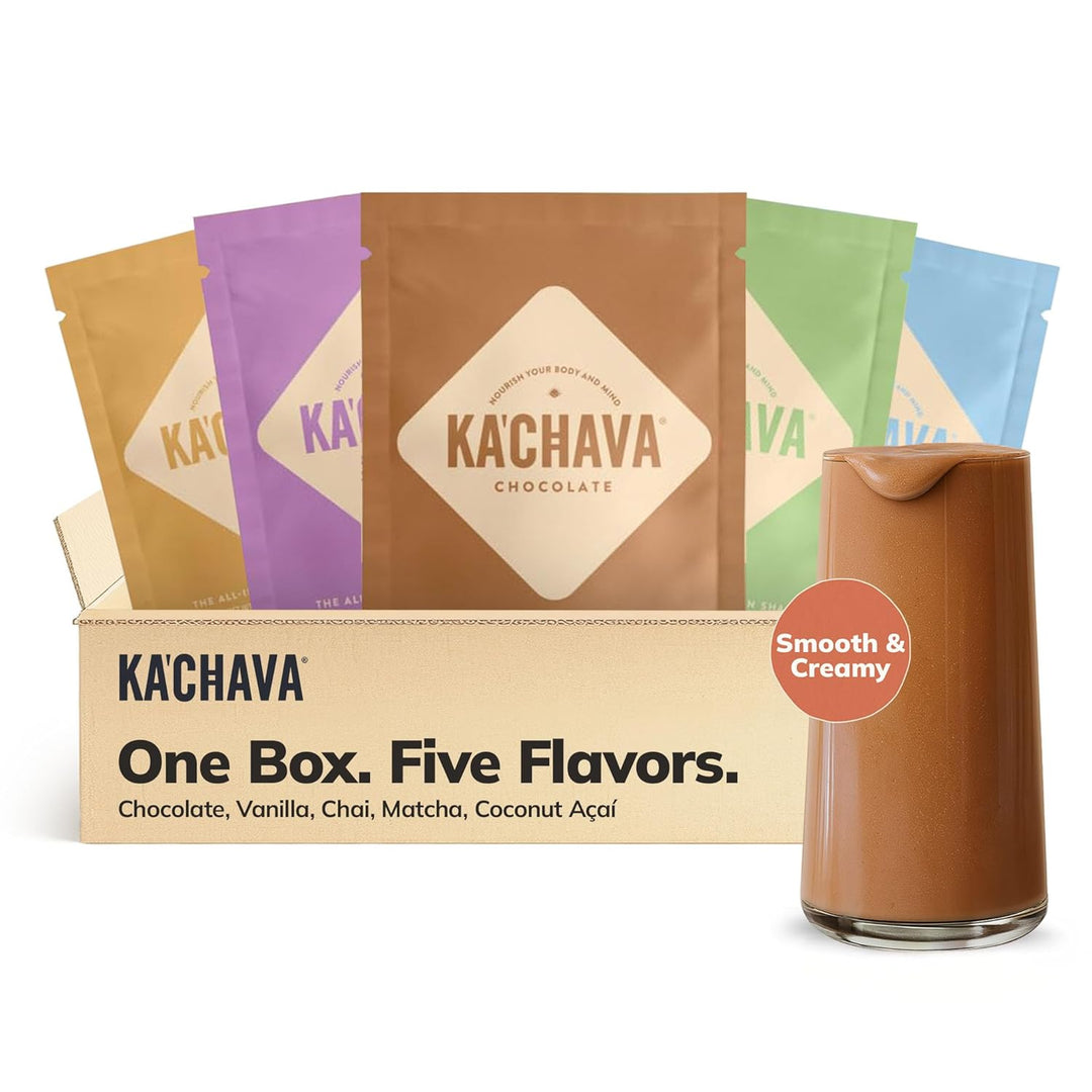 Ka’Chava Whole Body Meal Shake – Plant-Based Protein Powder with Superfoods & Greens – Vegan Meal Replacement with Probiotics & Enzymes