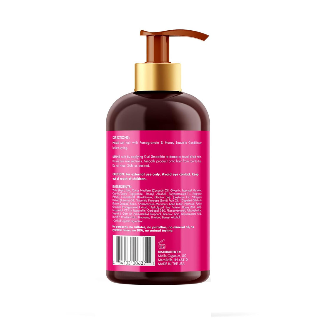 Mielle Pomegranate & Honey Curl Smoothie for Coily Hair 12oz