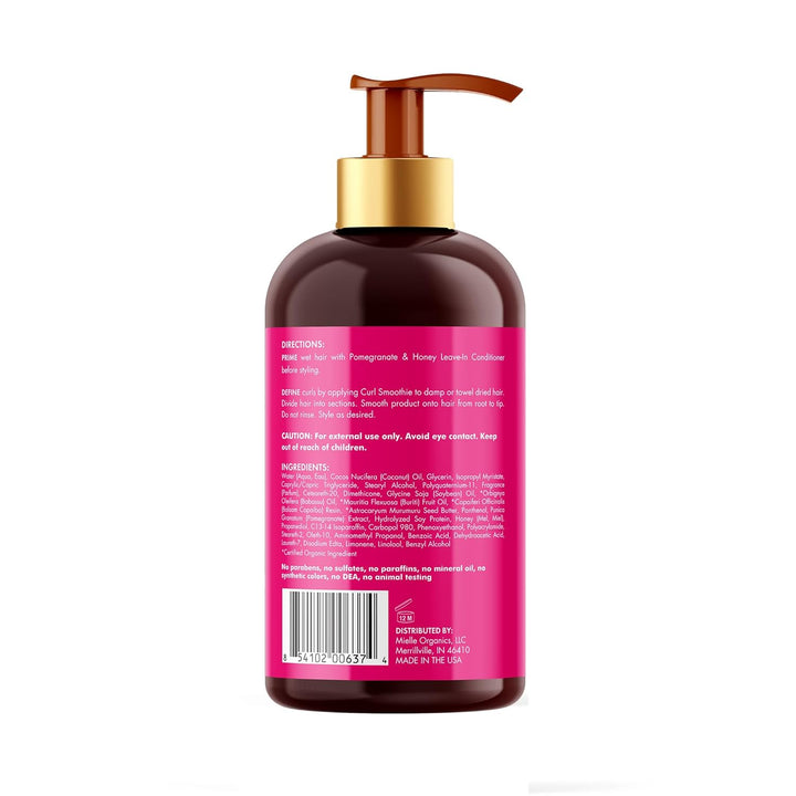 Mielle Pomegranate & Honey Curl Smoothie for Coily Hair 12oz