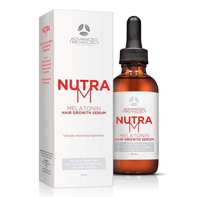 Advanced Trichology NutraM™ Hair Serum – Hydrating & Nourishing Scalp & Hair Serum for Men & Women – 2 fl oz