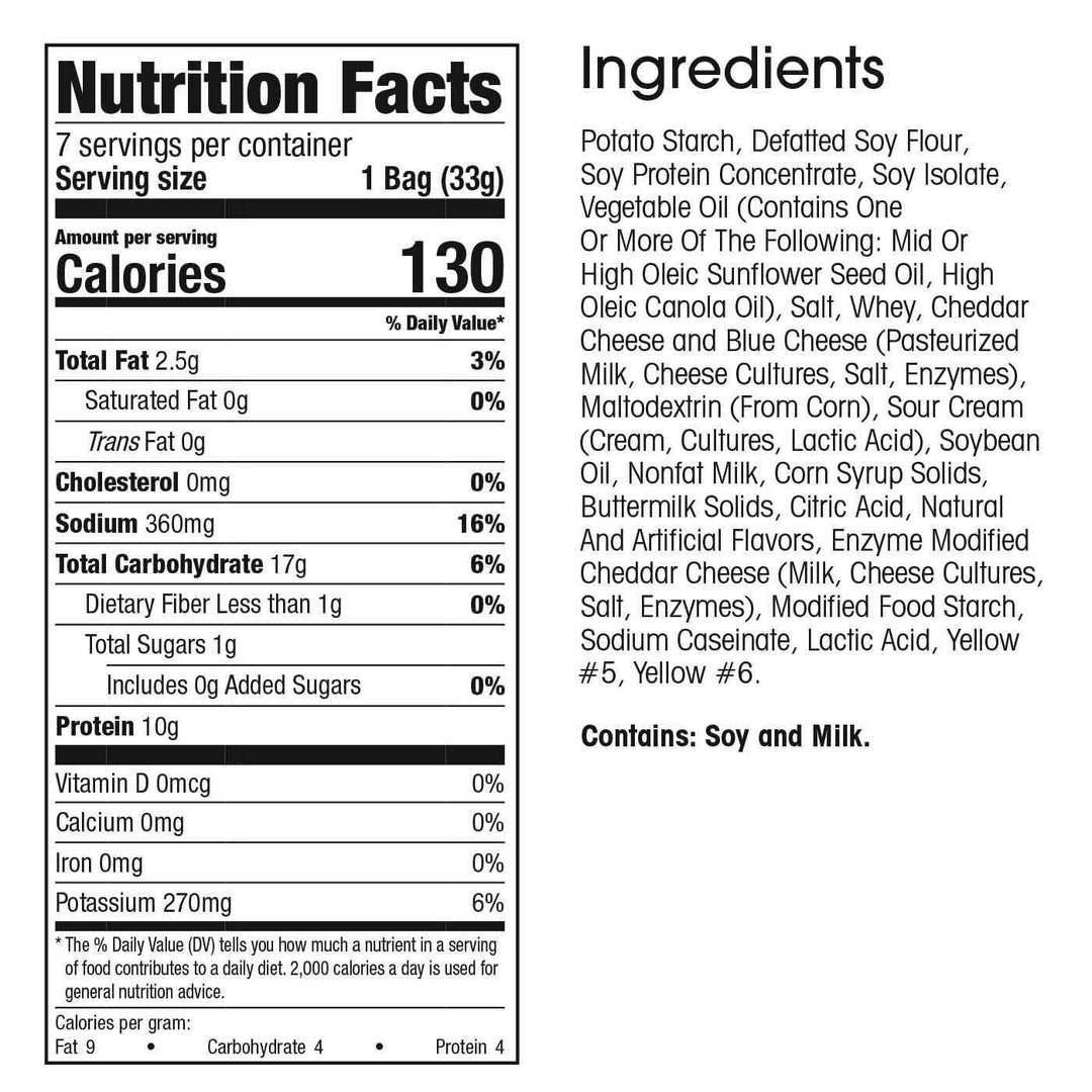 WonderSlim Protein Snack Chips – Cheddar