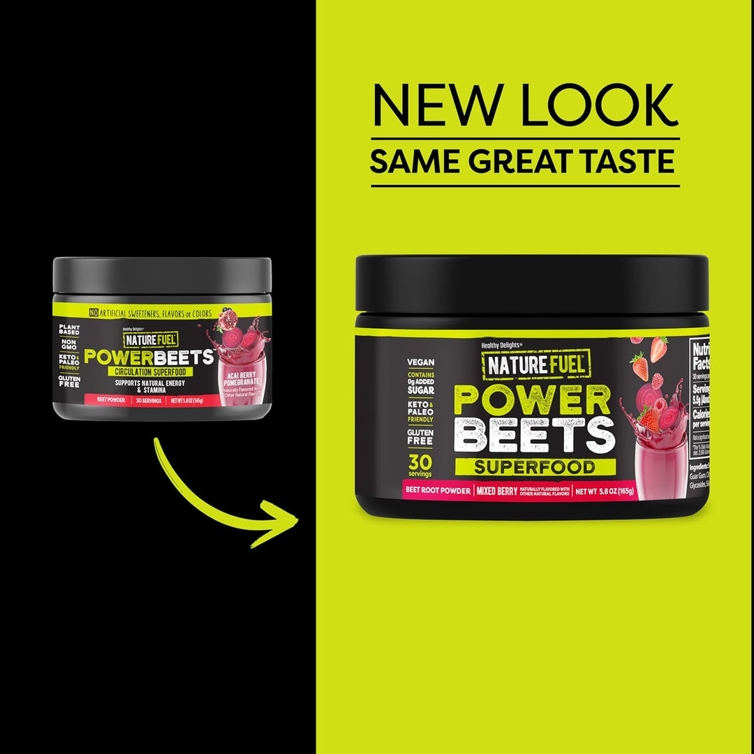 Nature Fuel Power Beets Powder Mixed Berry