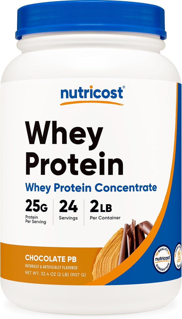 Nutricost Whey Protein Isolate, 2 lb, 25 Servings