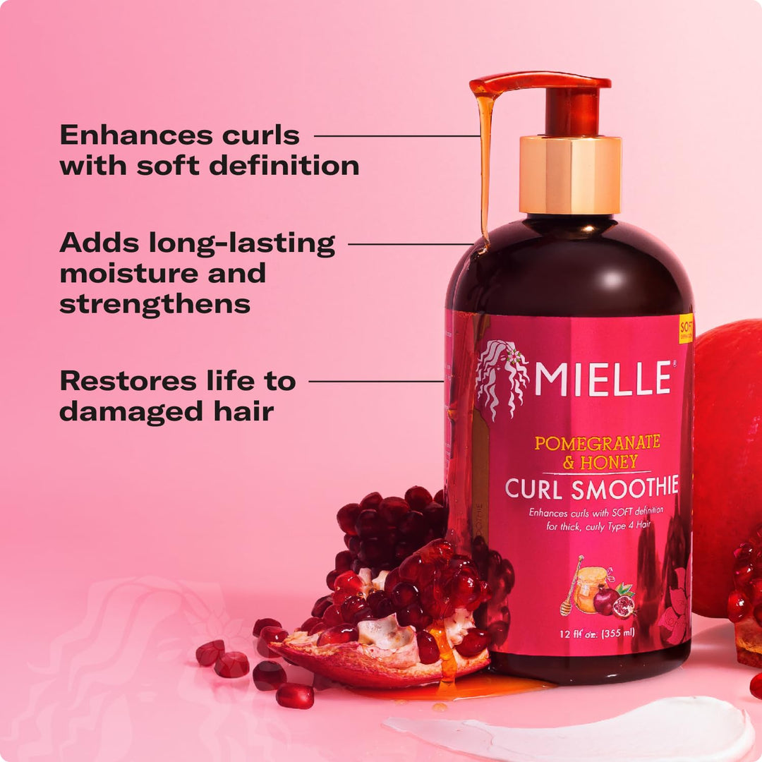 Mielle Pomegranate & Honey Curl Smoothie for Coily Hair 12oz