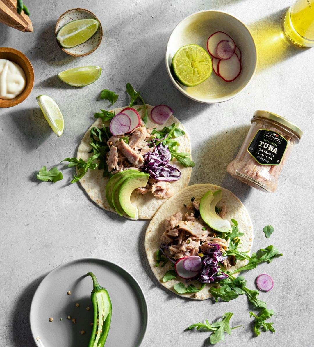 Tuscanini Yellowfin Ventresca Tuna in Olive Oil, 6 oz (4 Pack) – Premium Italian Tuna Fillet, Gluten Free, Kosher