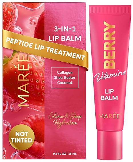 MAREE Hydrating Lip Balm – Deep Moisture Lip Butter for Very Dry & Chapped Lip