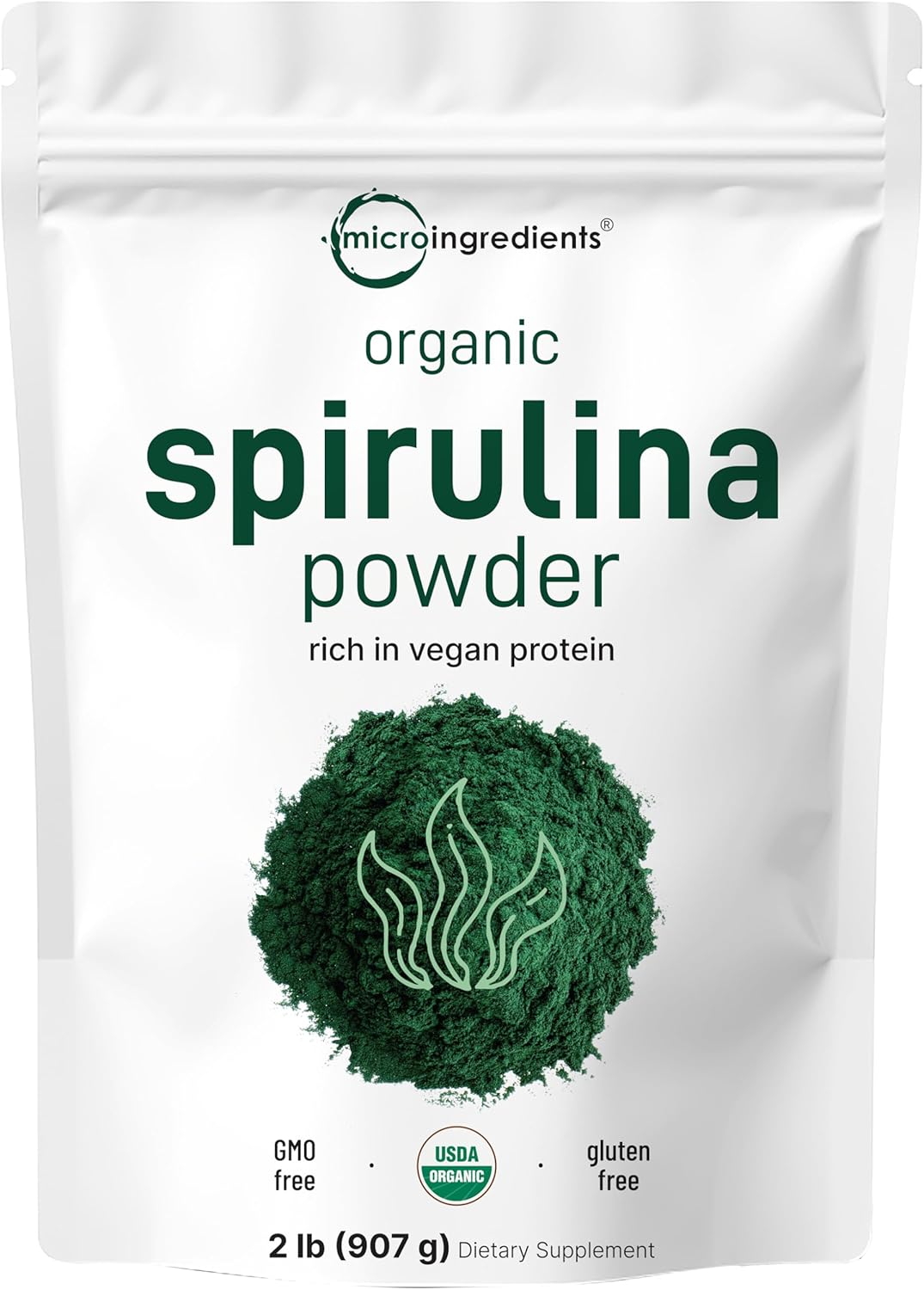Micro Ingredients Organic Spirulina Powder